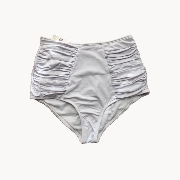 Hotpants White High-Rise