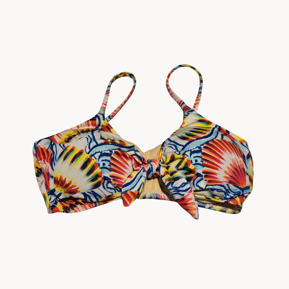 Tropical Shell Front Tie