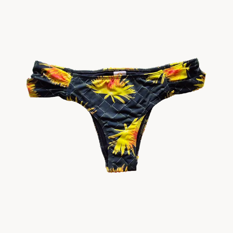 Golden Bloom Ruffle Side