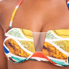 Mosaic Leaf Brazilian Bandeau
