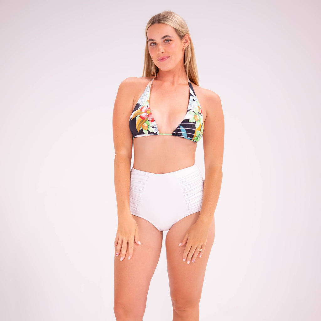Hotpants White High-Rise