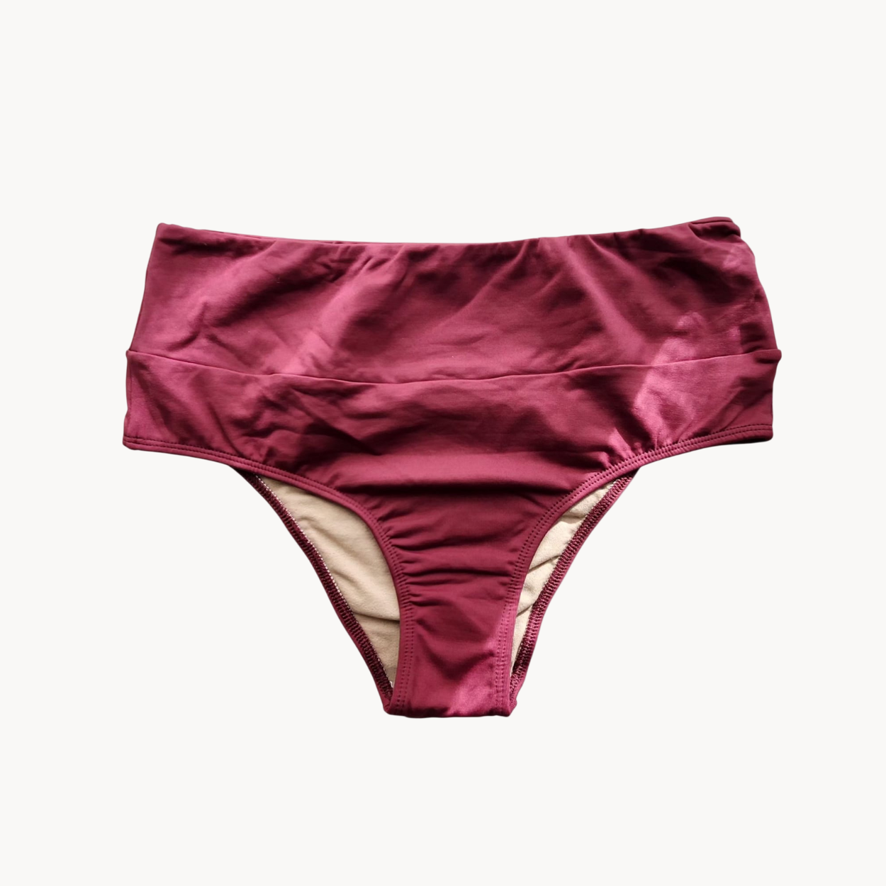 Retro Marron Mid-Rise