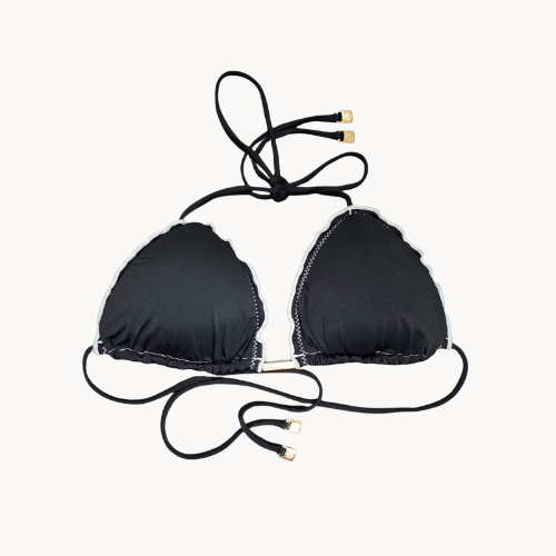 Black Triangle Padded Cups