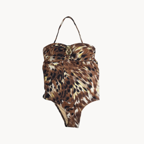 Leopard Bandeau One-Piece